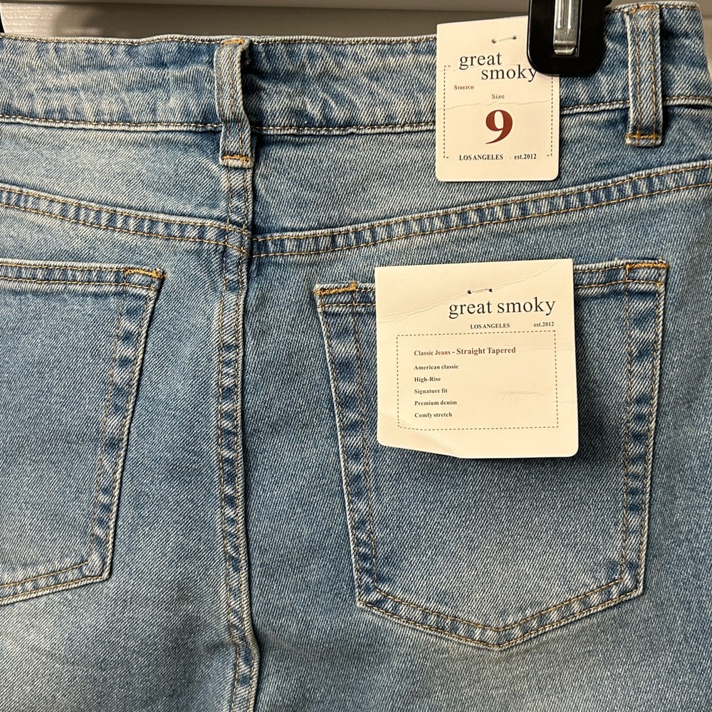 New! great smoky Los Angeles Classic Jeans - Straight Tapered - Picture 3 of 9